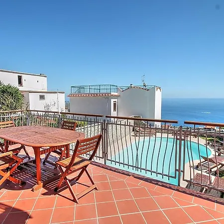 Sleeps 7 Pool Air Con Wifi Villa Nerano